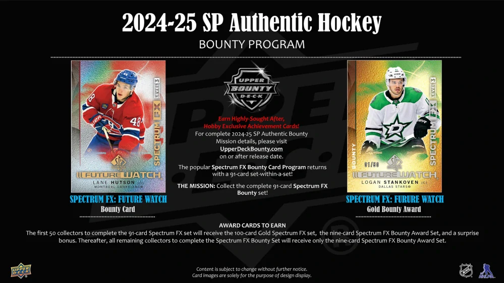2024-25 UD SP Authentic - Hobby box