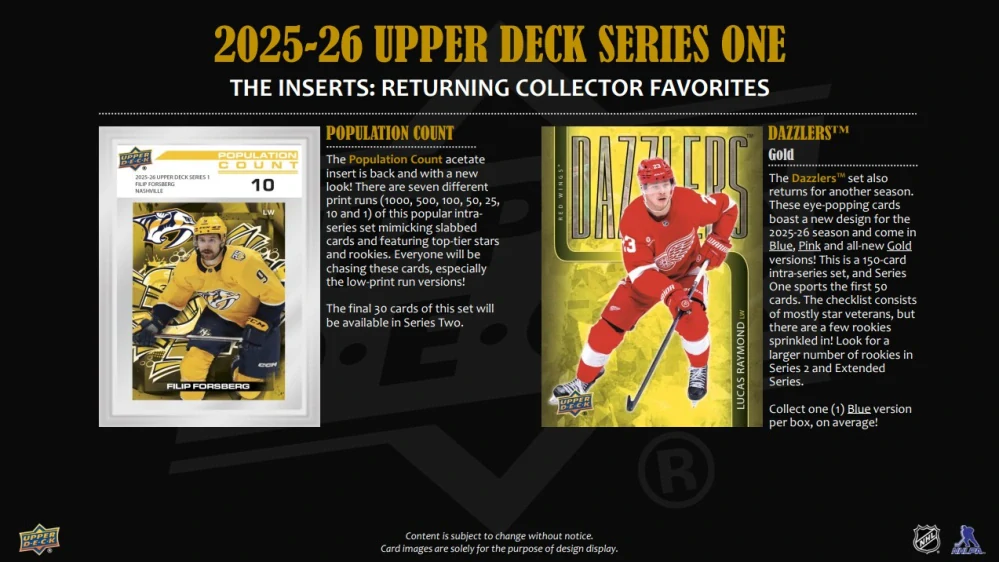 2025-26 UD Series 1 - Hobby Box