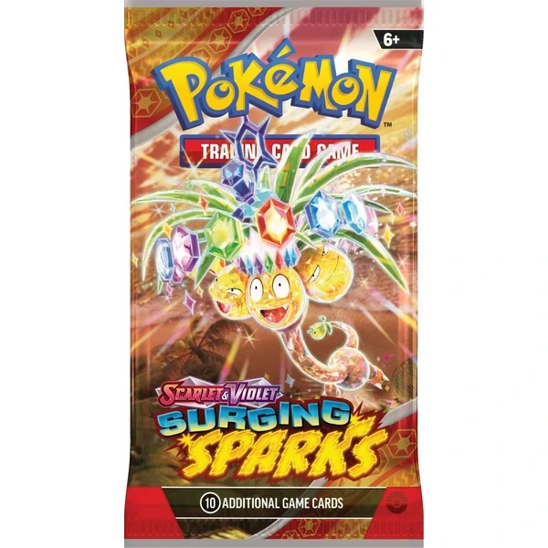 Pokemon TCG - Surging Sparks - Booster balíček