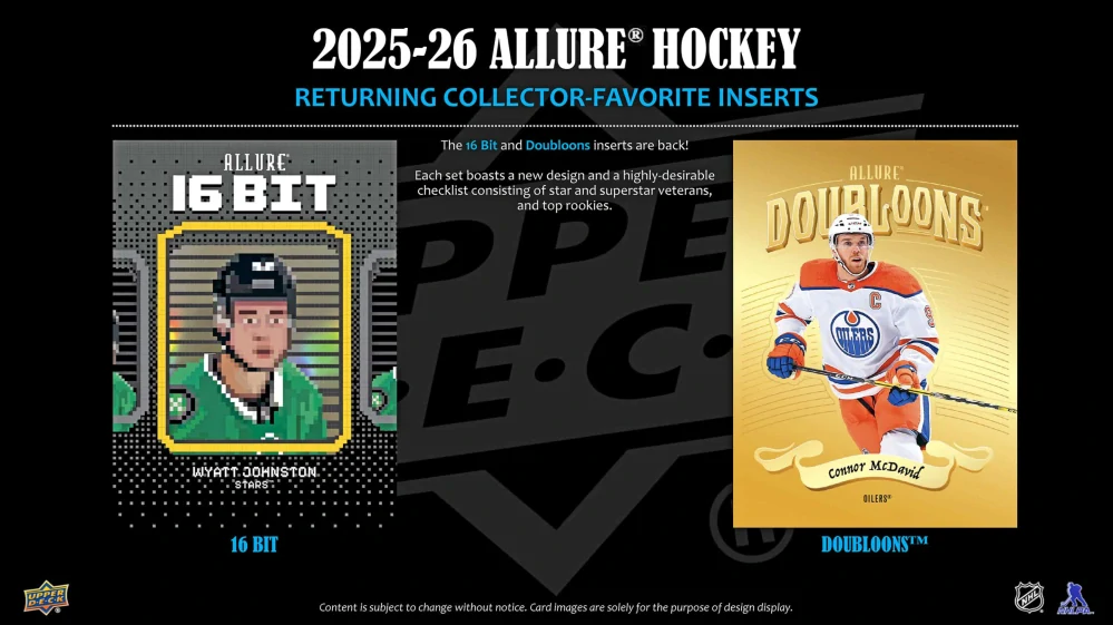 2025-26 UD Allure - Hobby balíček