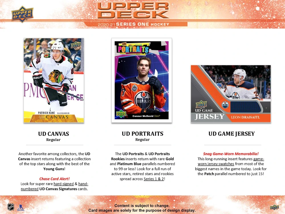 2020-21 UD Series 1 - Hobby balíček