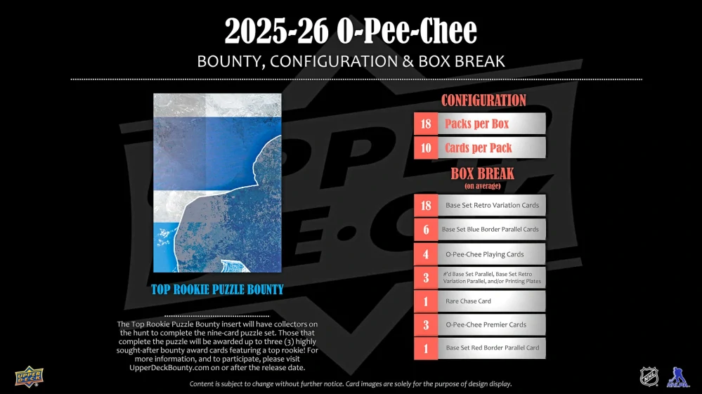 2025-26 UD O-Pee-Chee - hobby box