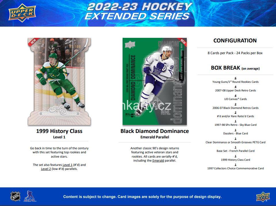 2022-23 UD Extended Series - hobby box
