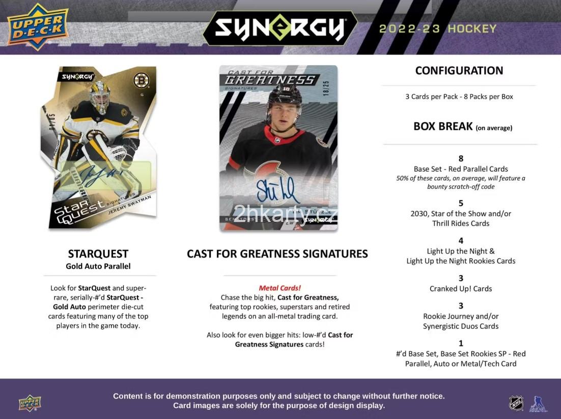 2022-23 UD Synergy - hobby box