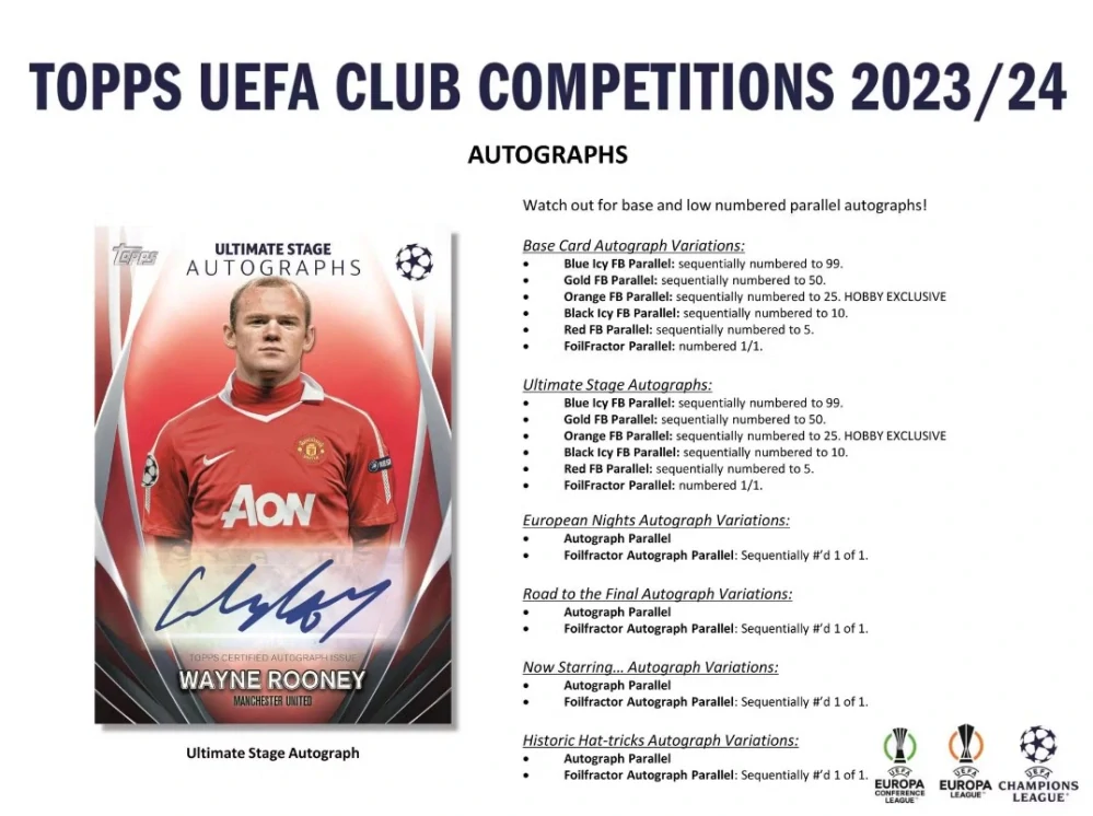 2023-24 Topps UEFA Club Competitions - Hobby box