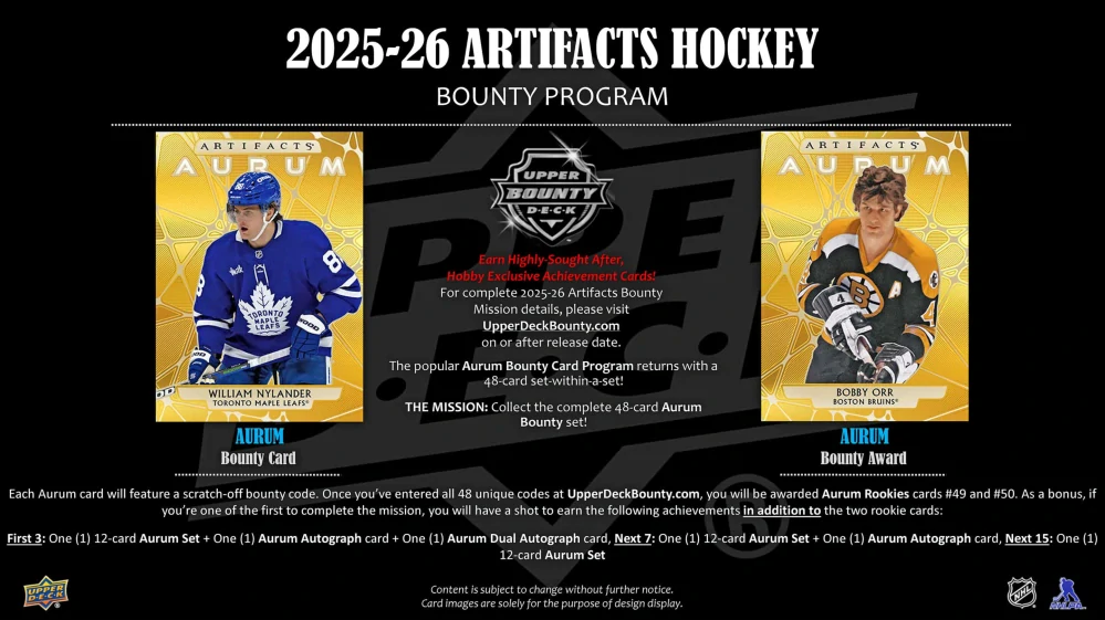 2025-26 UD Artifacts - Hobby Box