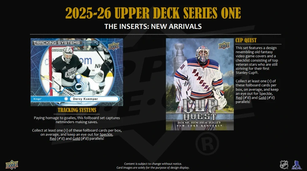 2025-26 UD Series 1 - Hobby Box