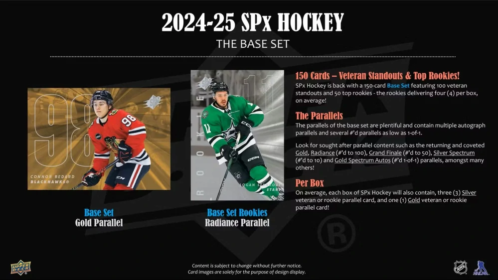 2024-25 UD SPx - Hobby box