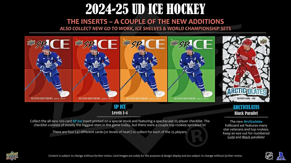 2024-25 UD Ice - Hobby balíček