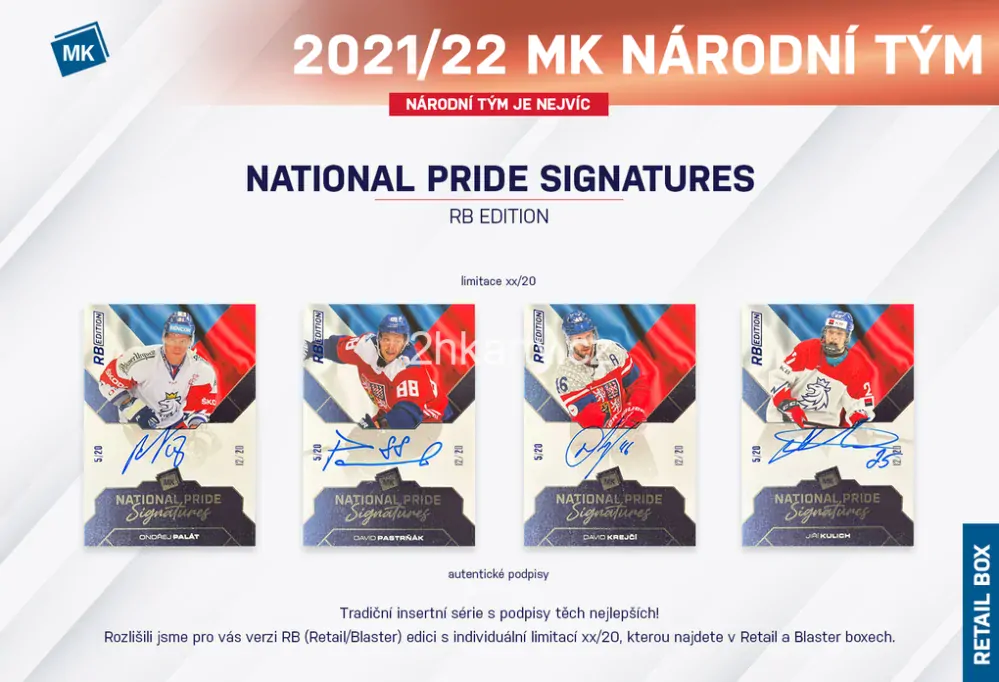 2022 MK Národní tým - Retail box