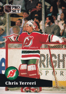 1991-92 Pro Set - Chris Terreri
