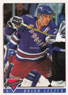 1993-94 O-Pee-Chee Premier - Brian Leetch