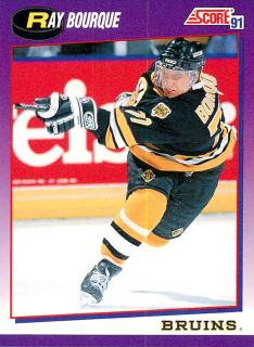 1991-92 Score - Ray Bourque (American) #50