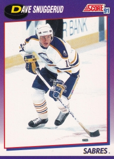 1991-92 Score - Dave Snuggerud (American)