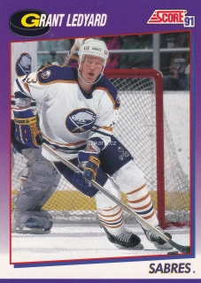 1991-92 Score - Grant Ledyard (American)