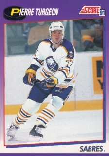 1991-92 Score - Pierre Turgeon (American)