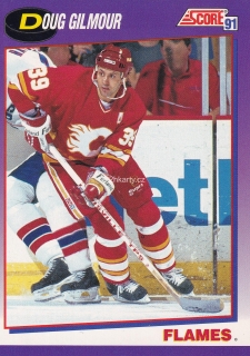 1991-92 Score - Doug Gilmour (American)