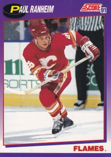 1991-92 Score - Paul Ranheim (American)