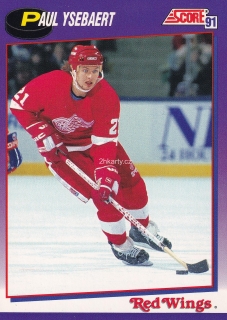 1991-92 Score - Paul Ysebaert (American)