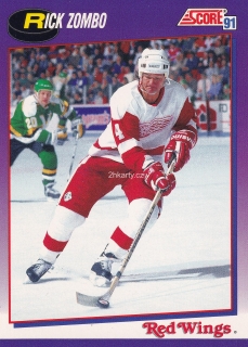 1991-92 Score - Rick Zombo (American)
