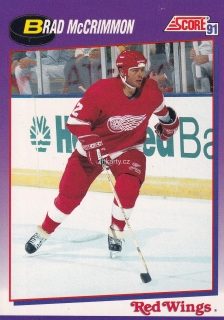 1991-92 Score - Brad McCrimmon (American)