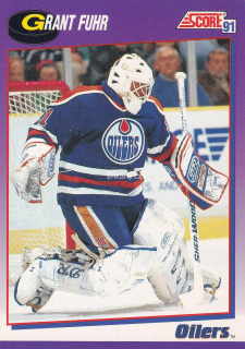 1991-92 Score - Grant Fuhr (English)