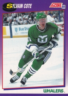 1991-92 Score - Sylvain Cote (American)
