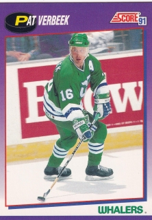 1991-92 Score - Pat Verbeek (American)