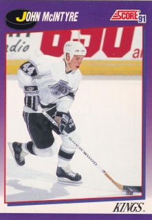 1991-92 Score - John Mcintyre (American)