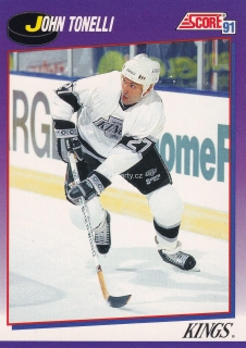 1991-92 Score - John Tonelli (American)