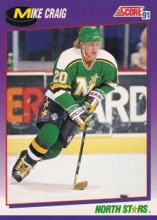 1991-92 Score - Mike Craig (American)