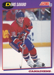 1991-92 Score - Denis Savard (American)