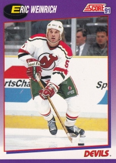 1991-92 Score - Erich Weinrich (American)