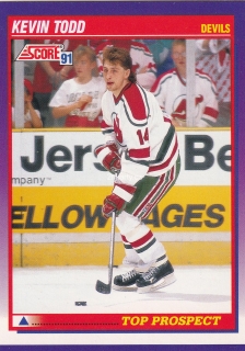 1991-92 Score - Kevin Todd (American)