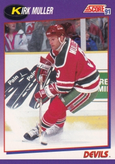 1991-92 Score - Kirk Muller (American) 