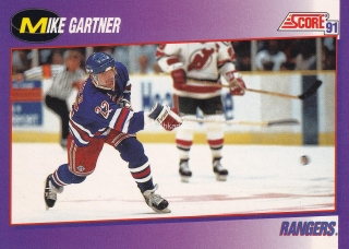 1991-92 Score - Mike Gartner (American)