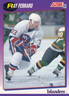 1991-92 Score - Ray Ferraro (American)