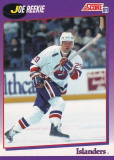 1991-92 Score - Joe Reekie (American)