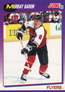 1991-92 Score - Murray Baron (American)