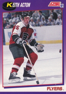 1991-92 Score - Keith Acton (American)