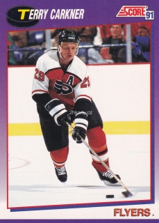 1991-92 Score - Terry Carkner (American)