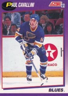 1991-92 Score - Paul Cavallini (American)