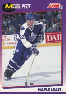 1991-92 Score - Michel Petit (American)