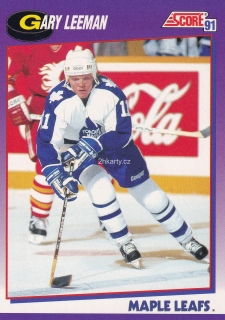 1991-92 Score - Gary Leeman (American)