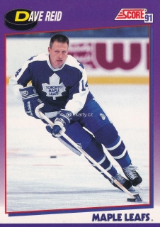 1991-92 Score - Dave Reid (American)