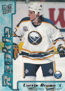 1995-96 Fleer Ultra Extra - Curtis Brown - Rookie #333