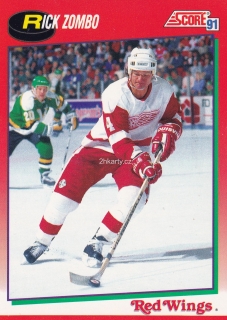 1991-92 Score - Rick Zombo (English)