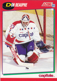1991-92 Score - Don Beaupre (English)