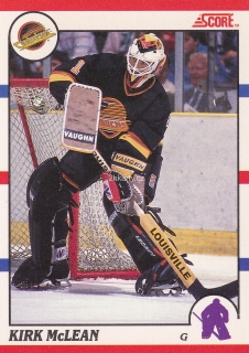 1990-91 Score - Kirk Mclean (French)