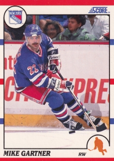 1990-91 Score - Mike Gartner (English)